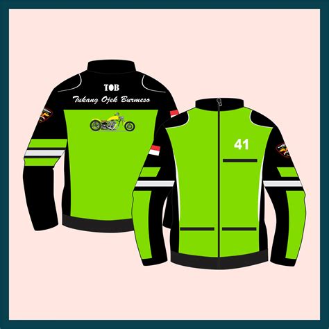 DESAIN JAKET OJOL tentang keping 100k dan jacket denim 271 pilihan image 3